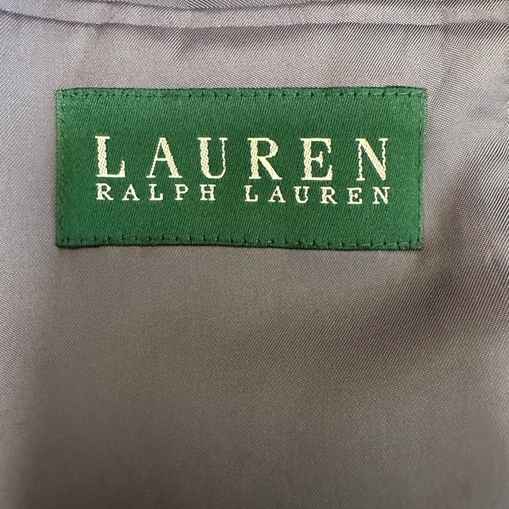 Men’s pre own as is Ralph Lauren polo suit blazer jacket 2 button size 44L long - Picture 6 of 10